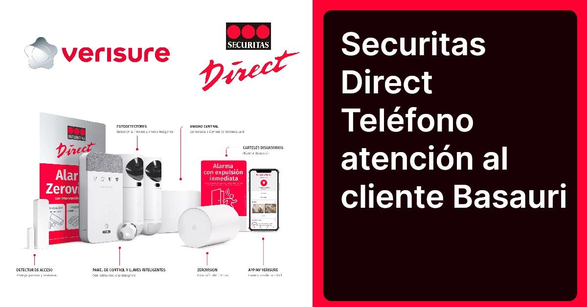 Securitas Direct Teléfono atención al cliente Basauri